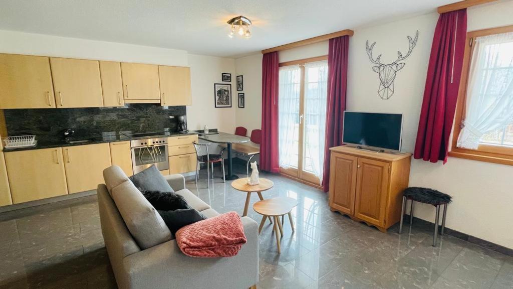 Bel-Haex Villa Blatten bei Naters Luaran gambar